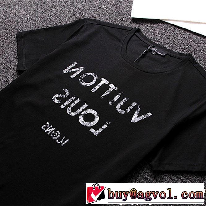 きれいめ派に上質 Tシャツ/ティーシャツ 2色可選 ルイ ヴィトン LOUIS VUITTON 2019年の夏のマスト