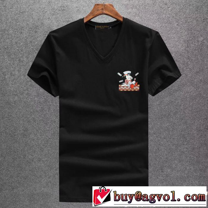  LOUIS VUITTON おすすめ大人かわいい着こなし ルイ ヴィトン2019年の夏のマスト  Tシャツ/ティーシャツ 3色可選 
