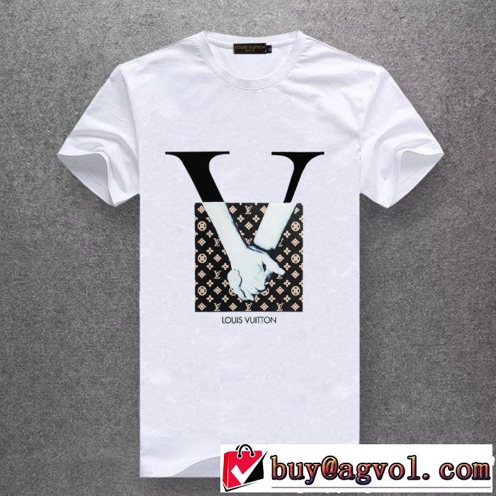 多色可選 夏の大人カジュアルスタイル ルイ ヴィトン 2019春夏も引き続き人気セール LOUIS VUITTON Tシャツ/ティーシャツ 