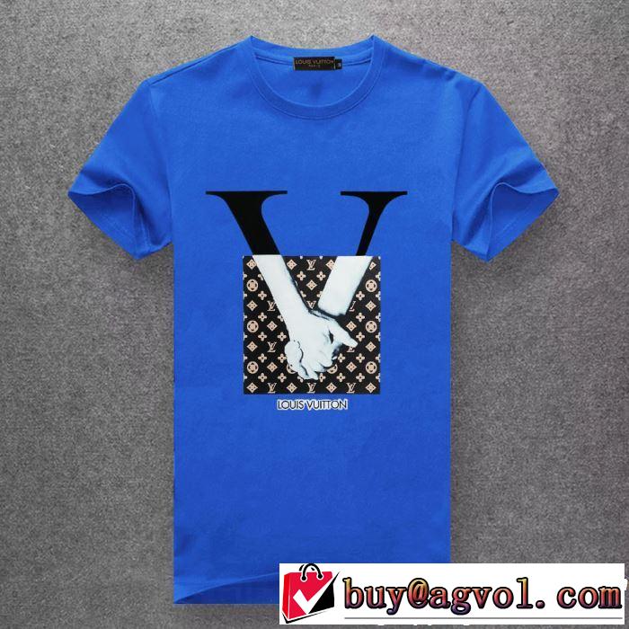 多色可選 夏の大人カジュアルスタイル ルイ ヴィトン 2019春夏も引き続き人気セール LOUIS VUITTON Tシャツ/ティーシャツ