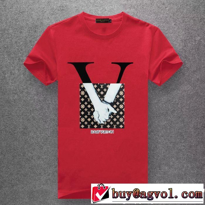 多色可選 夏の大人カジュアルスタイル ルイ ヴィトン 2019春夏も引き続き人気セール LOUIS VUITTON Tシャツ/ティーシャツ