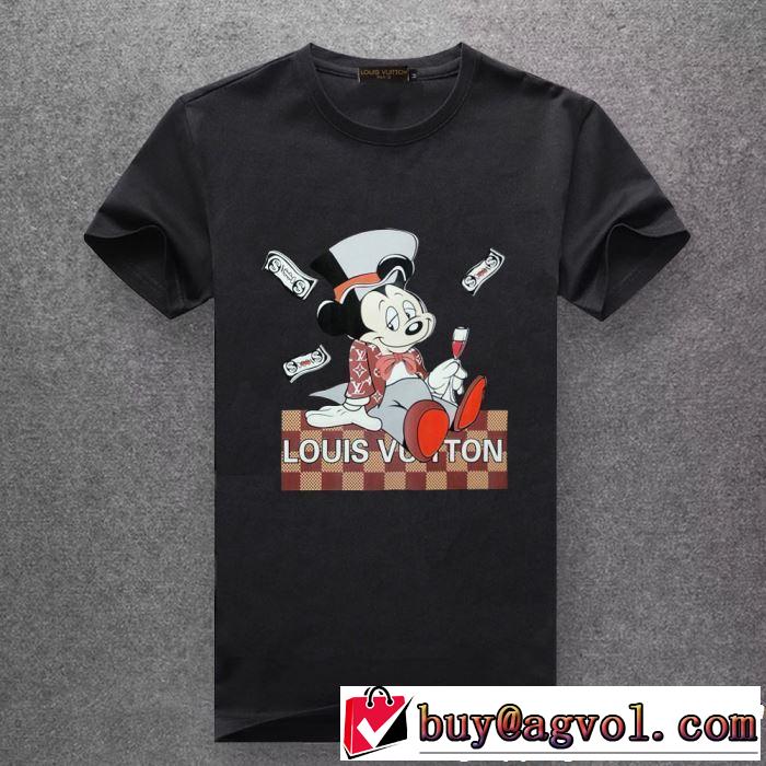  季節をまたい新作アイテム ルイ ヴィトン多色可選  LOUIS VUITTON 2019夏ファション新品 Tシャツ/ティーシャツ 