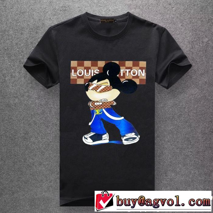  2019年春夏のトレンドアイテム  Tシャツ/ティーシャツ 多色可選 ぐっと鮮度がアップ ルイ ヴィトン LOUIS VUITTON 