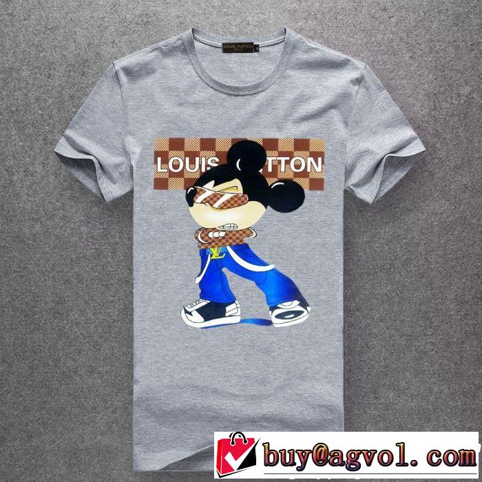 2019年春夏のトレンドアイテム  Tシャツ/ティーシャツ 多色可選 ぐっと鮮度がアップ ルイ ヴィトン LOUIS VUITTON