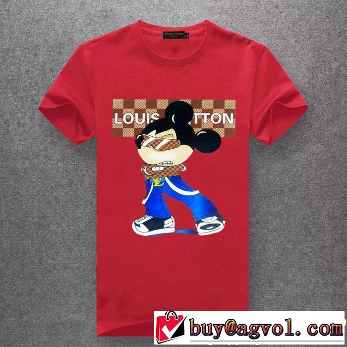 2019年春夏のトレンドアイテム  Tシャツ/ティーシャツ 多色可選 ぐっと鮮度がアップ ルイ ヴィトン LOUIS VUITTON