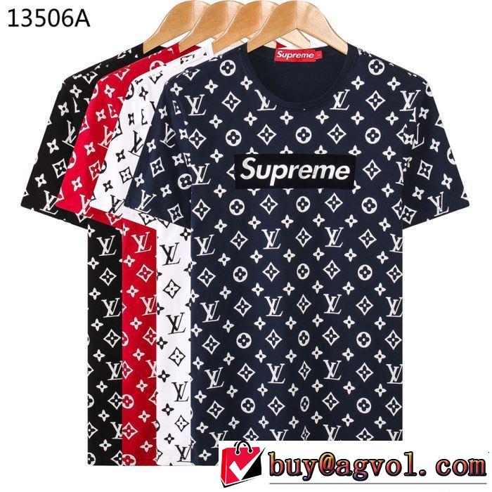  今シーズン人気のアイテム ルイ ヴィトン 【2019春夏】最新コレクション LOUIS VUITTON Tシャツ/ティーシャツ 多色可選 