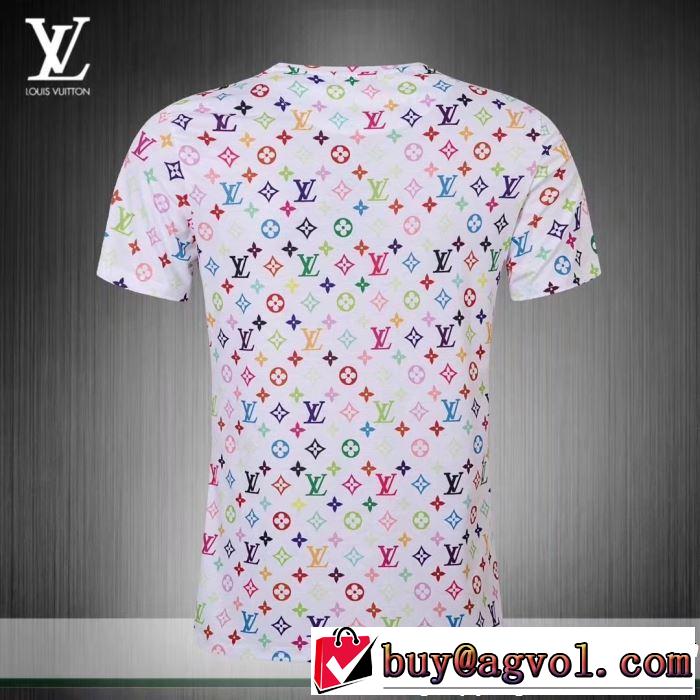 2色可選 大人のカジュアルスタイル ルイ ヴィトン LOUIS VUITTON Tシャツ/ティーシャツ  2019SSのトレンド商品
