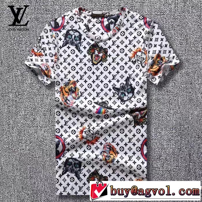 リラックススタイルが実現 ルイ ヴィトン LOUIS VUITTON Tシャツ/ティーシャツ 3色可選 《2019年》今、注目のストリート