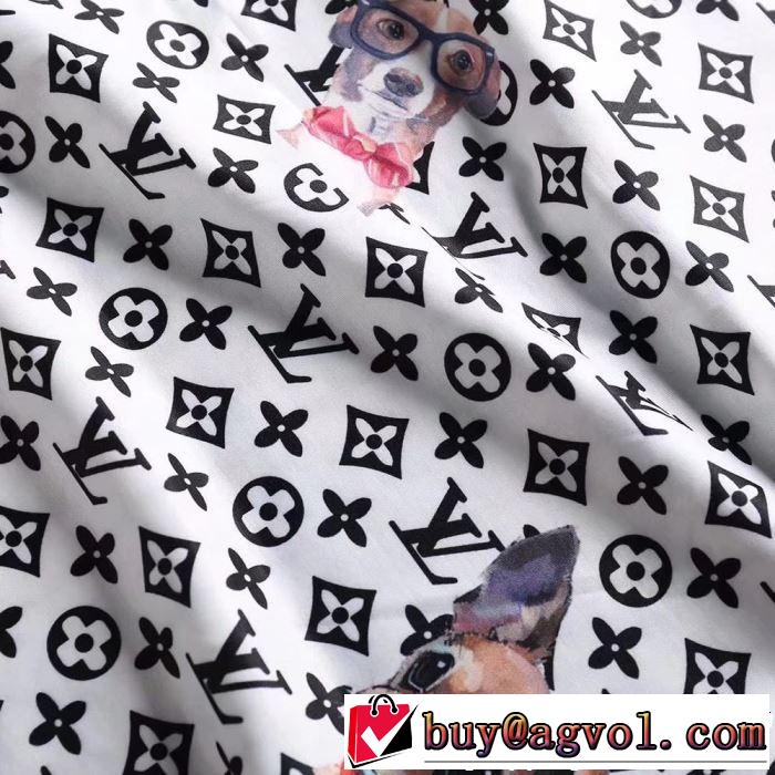Tシャツ/ティーシャツ 2色可選 ルイ ヴィトン 2019年春夏流行ファッション LOUIS VUITTON 知的優秀アイテム