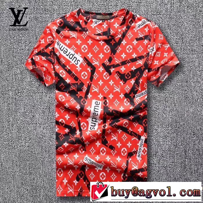  新しい斬新なスタイル ルイ ヴィトン LOUIS VUITTON Tシャツ/ティーシャツ 3色可選 定番のスタイル春夏限定 