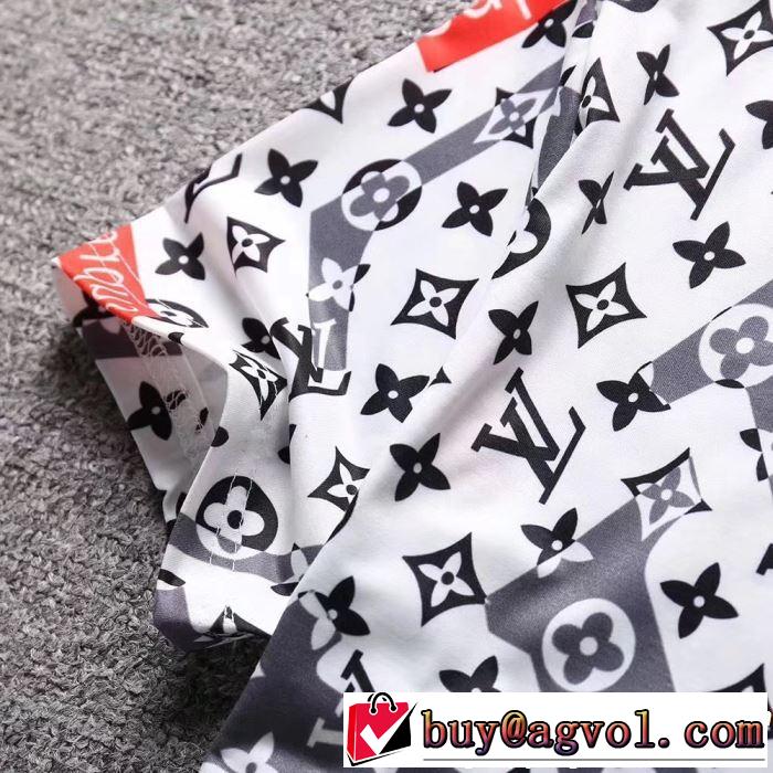 新しい斬新なスタイル ルイ ヴィトン LOUIS VUITTON Tシャツ/ティーシャツ 3色可選 定番のスタイル春夏限定