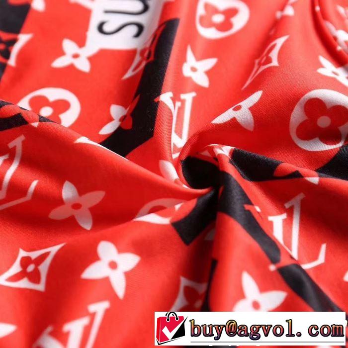 新しい斬新なスタイル ルイ ヴィトン LOUIS VUITTON Tシャツ/ティーシャツ 3色可選 定番のスタイル春夏限定