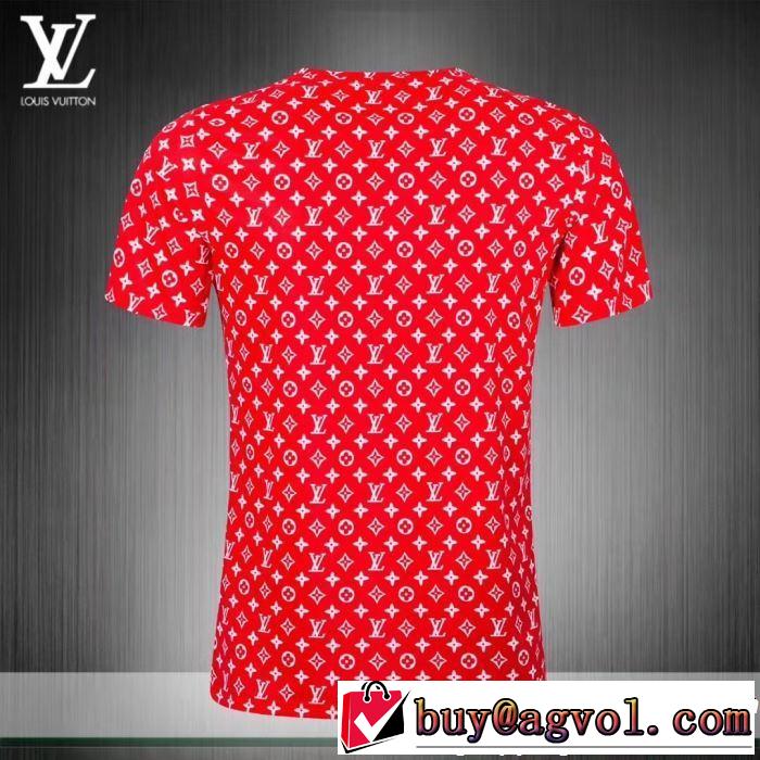 2色可選 オシャレ上級者に ルイ ヴィトン LOUIS VUITTON Tシャツ/ティーシャツ  2019夏ファション新品