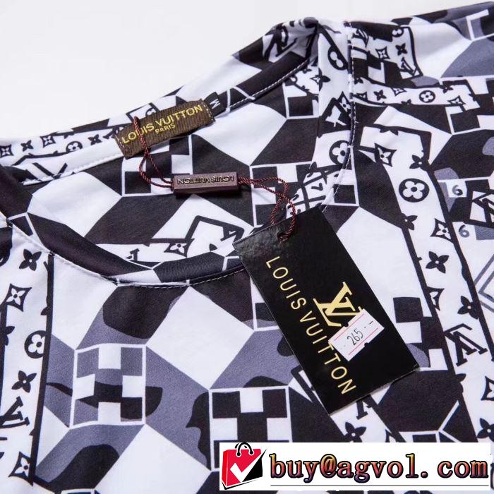 LOUIS VUITTON 大人のこなれた着こなし ルイ ヴィトン 2019SSのトレンド商品 Tシャツ/ティーシャツ 2色可選