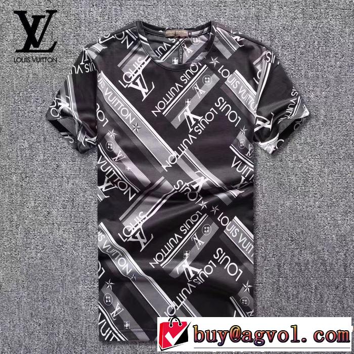 今年流大人っぽさ ルイ ヴィトン LOUIS VUITTON Tシャツ/ティーシャツ 2色可選 2019春夏トレンドアイテム
