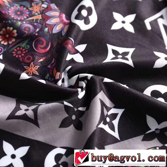 2019年最新ファッション  Tシャツ/ティーシャツ 2色可選 高級感が好評です ルイ ヴィトン LOUIS VUITTON