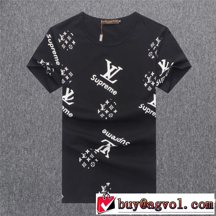 素敵なスタイルで夏の定番 2019春夏も引き続きトレンド LOUIS VUITTON ルイ ヴィトン 半袖Tシャツ 3色可選