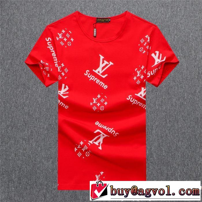 素敵なスタイルで夏の定番 2019春夏も引き続きトレンド LOUIS VUITTON ルイ ヴィトン 半袖Tシャツ 3色可選
