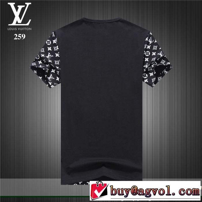 LOUIS VUITTON ルイ ヴィトン 半袖Tシャツ 3色可選 まずは定番！人気アイテム 2019春夏トレンドアイテム