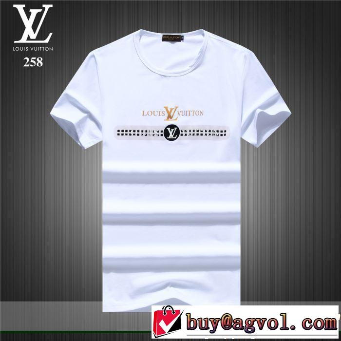 2019SSのトレンド商品 大胆にデザインオシャレ新品 LOUIS VUITTON ルイ ヴィトン 半袖Tシャツ 3色可選