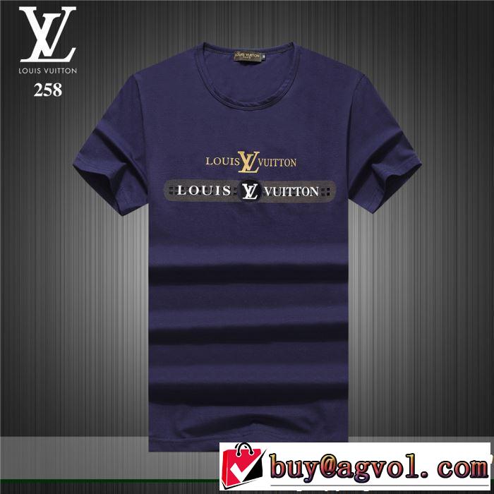 2019SSのトレンド商品 大胆にデザインオシャレ新品 LOUIS VUITTON ルイ ヴィトン 半袖Tシャツ 3色可選