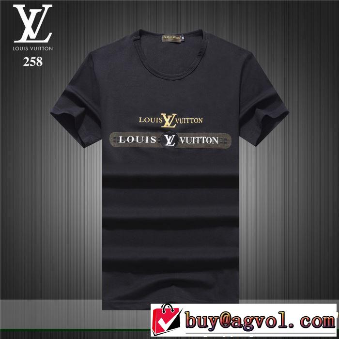 2019SSのトレンド商品 大胆にデザインオシャレ新品 LOUIS VUITTON ルイ ヴィトン 半袖Tシャツ 3色可選