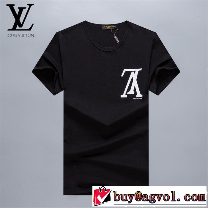 今季は特に注目ファション LOUIS VUITTON ルイ ヴィトン 半袖Tシャツ 3色可選 2019春夏人気トレンドアイテム