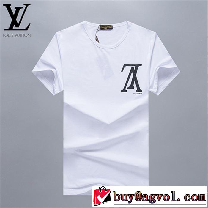 今季は特に注目ファション LOUIS VUITTON ルイ ヴィトン 半袖Tシャツ 3色可選 2019春夏人気トレンドアイテム