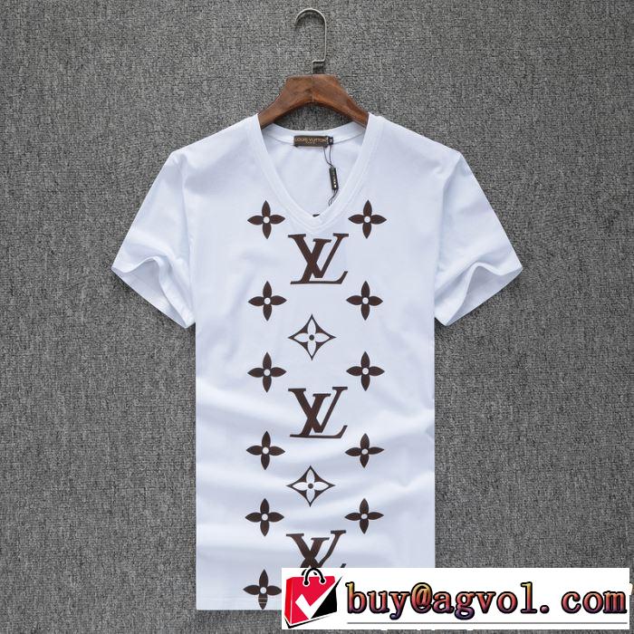 3色可選 半袖Tシャツ 毎年トレンドアイテムが出る 2019春夏のトレンド新商品 LOUIS VUITTON ルイ ヴィトン