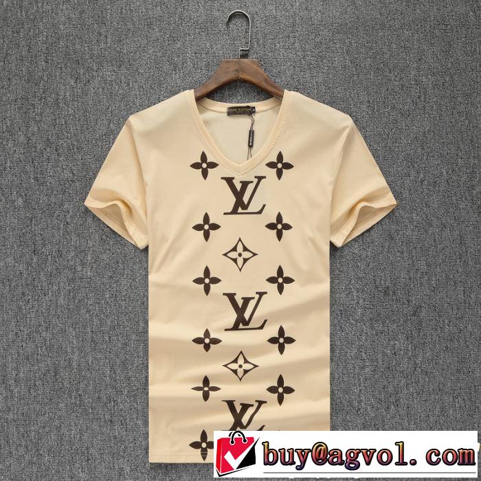 3色可選 半袖Tシャツ 毎年トレンドアイテムが出る 2019春夏のトレンド新商品 LOUIS VUITTON ルイ ヴィトン