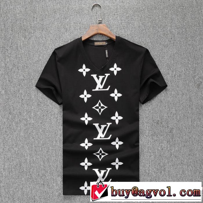 3色可選 半袖Tシャツ 毎年トレンドアイテムが出る 2019春夏のトレンド新商品 LOUIS VUITTON ルイ ヴィトン
