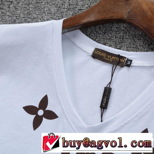 3色可選 半袖Tシャツ 毎年トレンドアイテムが出る 2019春夏のトレンド新商品 LOUIS VUITTON ルイ ヴィトン