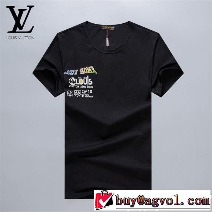 春夏のトレンドアイテム LOUIS VUITTON ルイ ヴィトン 半袖Tシャツ 3色可選 2019夏ファション新品 今年もトレンド