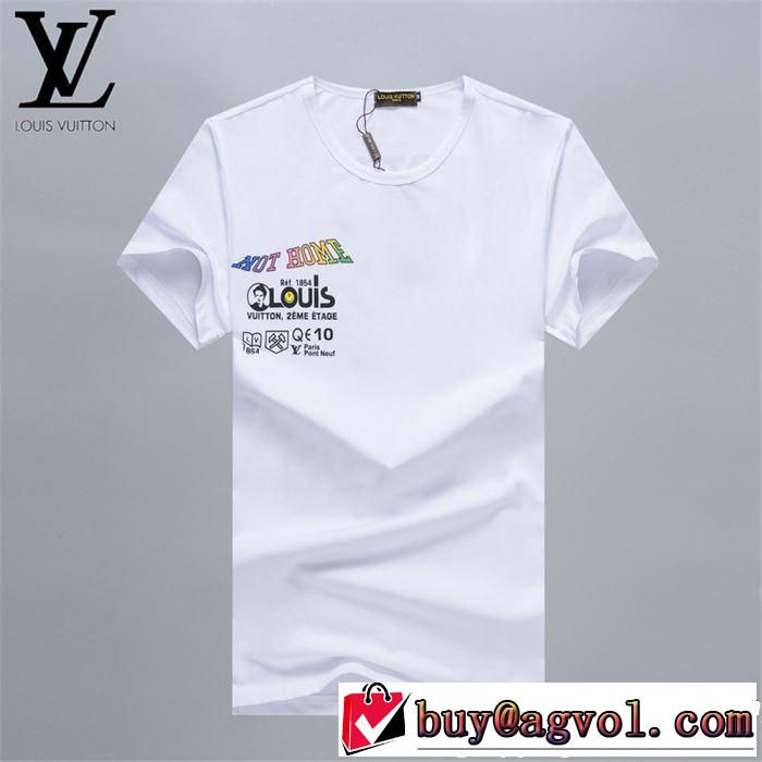 春夏のトレンドアイテム LOUIS VUITTON ルイ ヴィトン 半袖Tシャツ 3色可選 2019夏ファション新品 今年もトレンド
