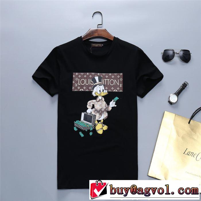 LOUIS VUITTON ルイ ヴィトン 半袖Tシャツ 2色可選 【2019春夏】最新コレクション 夏の王道　適度な上品さ