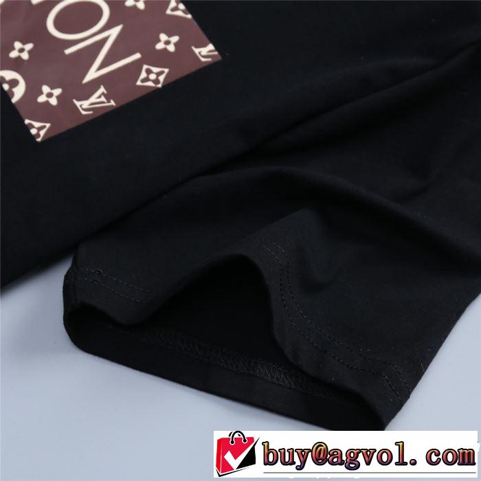 LOUIS VUITTON ルイ ヴィトン 半袖Tシャツ 2色可選 【2019春夏】最新コレクション 夏の王道　適度な上品さ