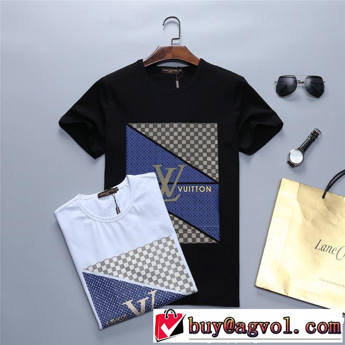 春色の最旬の人気アイテム LOUIS VUITTON ルイ ヴィトン 半袖Tシャツ 2色可選 2019春夏トレンドアイテム