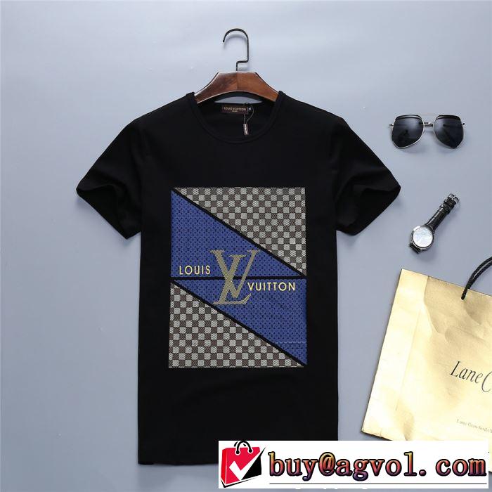 春色の最旬の人気アイテム LOUIS VUITTON ルイ ヴィトン 半袖Tシャツ 2色可選 2019春夏トレンドアイテム