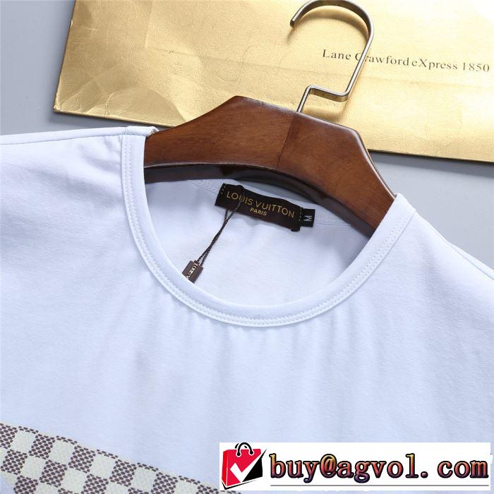春色の最旬の人気アイテム LOUIS VUITTON ルイ ヴィトン 半袖Tシャツ 2色可選 2019春夏トレンドアイテム
