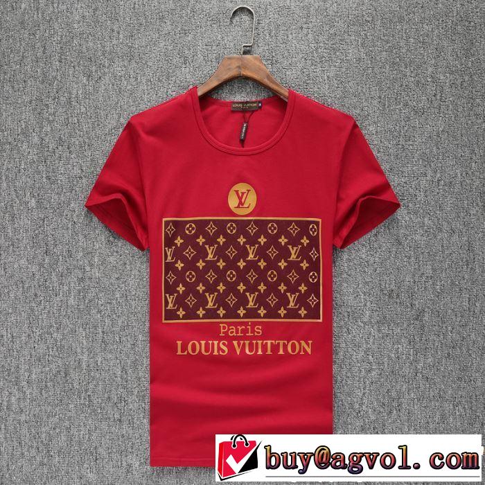 半袖Tシャツ 3色可選 注目度が高まり最新コレクション 2019年春夏シーズンの人気 LOUIS VUITTON ルイ ヴィトン