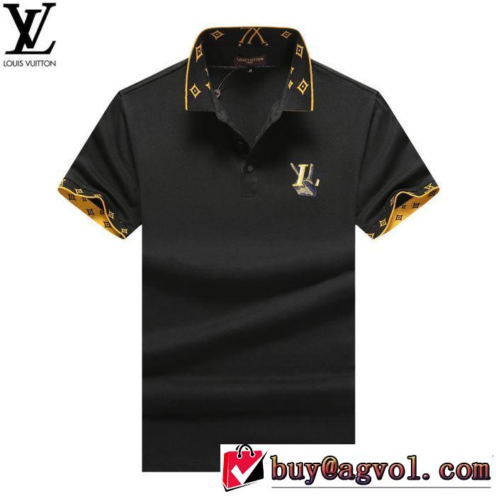 3色可選  半袖Tシャツ 2019春夏のトレンド新商品 おしゃれデザインも大人気 LOUIS VUITTON ルイ ヴィトン