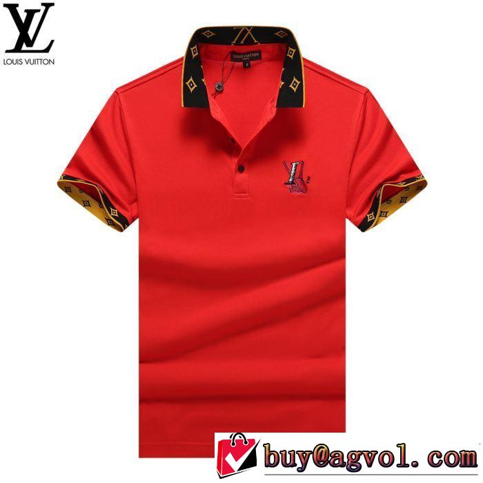 3色可選  半袖Tシャツ 2019春夏のトレンド新商品 おしゃれデザインも大人気 LOUIS VUITTON ルイ ヴィトン