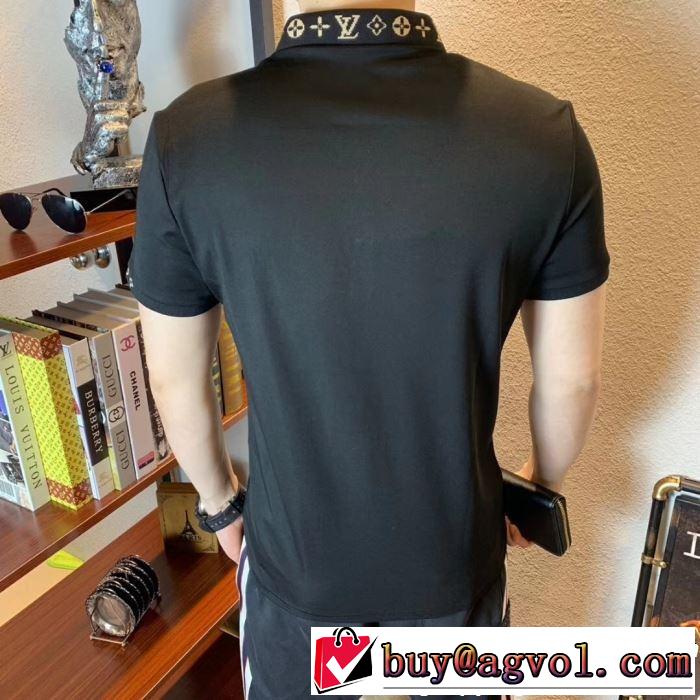 春夏の流行りトップス 2019春夏人気トレンドアイテム LOUIS VUITTON ルイ ヴィトン 半袖Tシャツ 2色可選