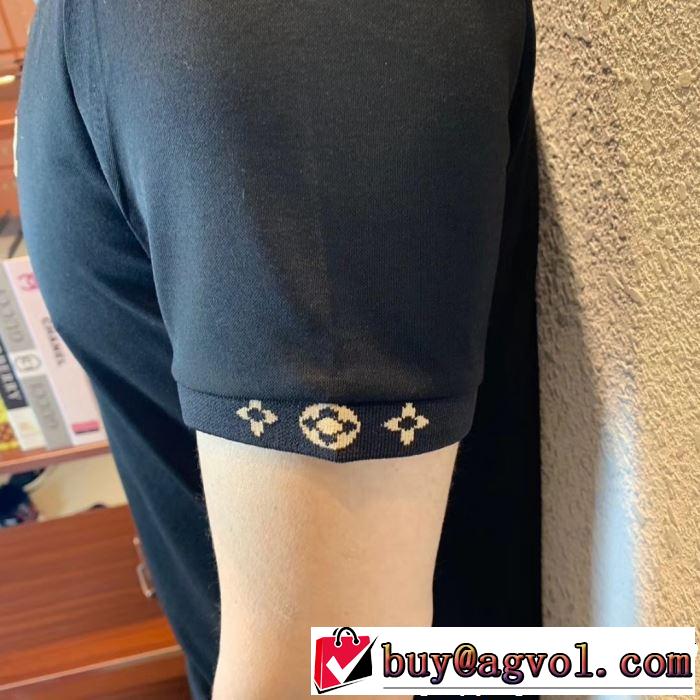 春夏の流行りトップス 2019春夏人気トレンドアイテム LOUIS VUITTON ルイ ヴィトン 半袖Tシャツ 2色可選