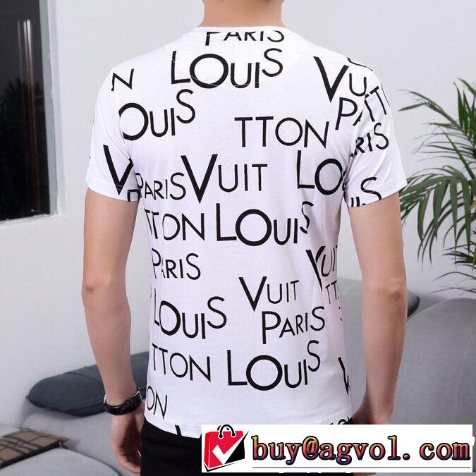 2019春夏トレンドアイテム 大人っぽいファション感 LOUIS VUITTON ルイ ヴィトン 半袖Tシャツ 2色可選