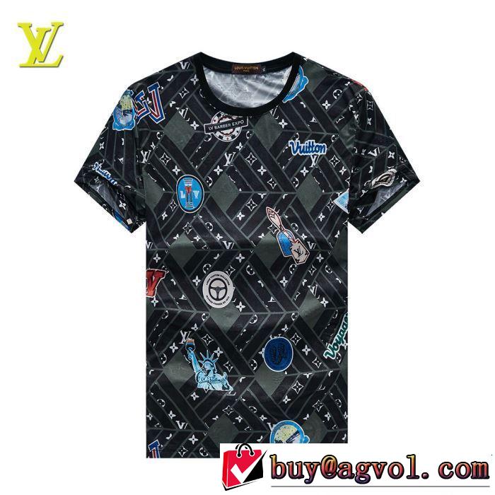 新作コレクションを見る LOUIS VUITTON ルイ ヴィトン 半袖Tシャツ 2色可選 2019春夏も引き続き人気セール