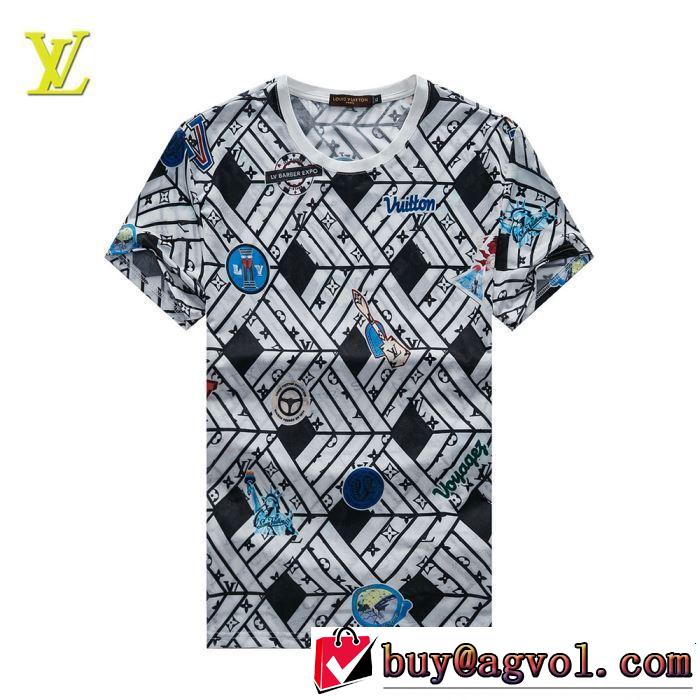 新作コレクションを見る LOUIS VUITTON ルイ ヴィトン 半袖Tシャツ 2色可選 2019春夏も引き続き人気セール