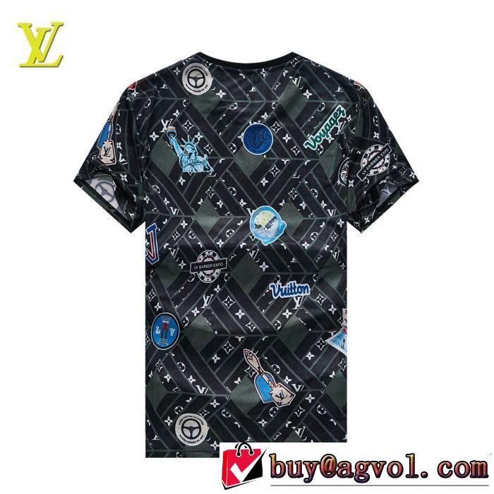 新作コレクションを見る LOUIS VUITTON ルイ ヴィトン 半袖Tシャツ 2色可選 2019春夏も引き続き人気セール