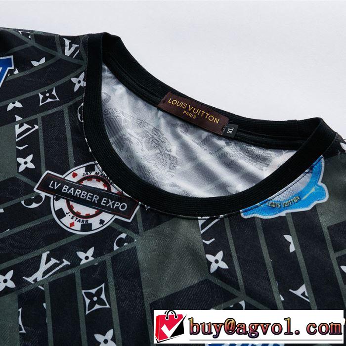 新作コレクションを見る LOUIS VUITTON ルイ ヴィトン 半袖Tシャツ 2色可選 2019春夏も引き続き人気セール