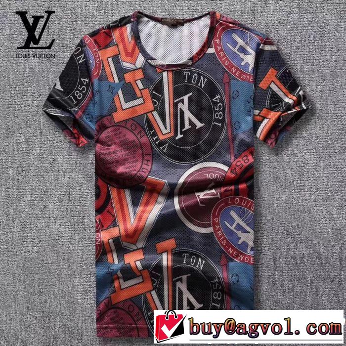 LOUIS VUITTON ルイ ヴィトン 半袖Tシャツ 2019年最新ファッション 春夏シンプルファッションでOK！